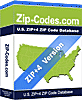 ZIP+4 9 Digit ZIP Code Database