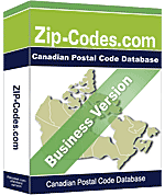 Canadian Postal Code Database - Business