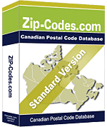 Canadian Postal Code Database - Standard