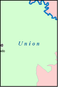 UNION County, AR ZIP Code Map