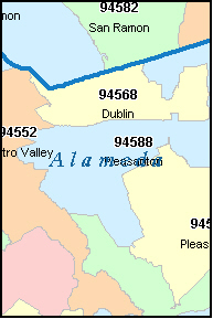 Alameda Ca Zip Code