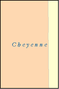 CHEYENNE County, CO ZIP Code Map