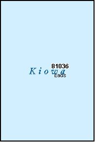 KIOWA County, CO ZIP Code Map