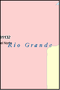 RIO GRANDE County, CO ZIP Code Map