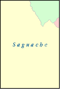 SAGUACHE County, CO ZIP Code Map