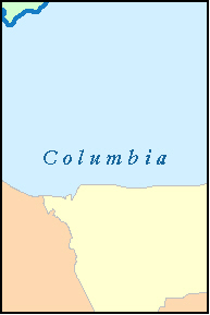 COLUMBIA County, FL ZIP Code Map