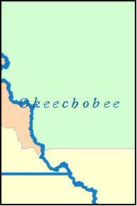 OKEECHOBEE County, FL ZIP Code Map