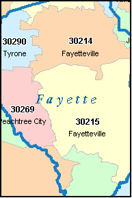 Fayetteville Ga Full Zip Code