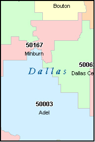 Dallas+tx+zip+code+map