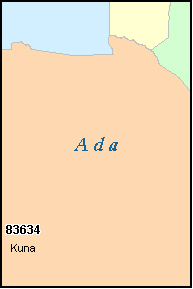 Kuna Idaho Map