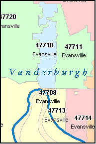 university of evansville zip code