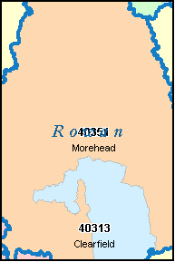 Morehead Ky Map