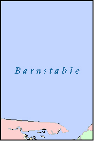 BARNSTABLE County, MA ZIP Code Map