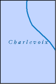 CHARLEVOIX County, MI ZIP Code Map