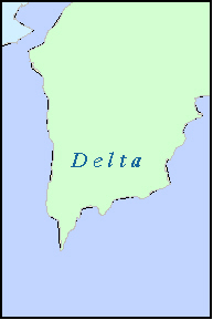 DELTA County, MI ZIP Code Map