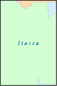 ITASCA County, MN ZIP Code Map