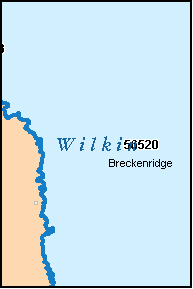 WILKIN County, MN ZIP Code Map