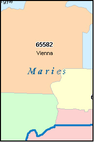 Map Of Vichy