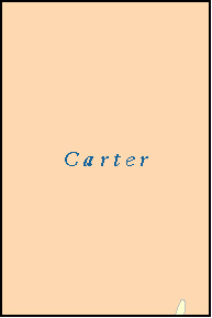 CARTER County, MT ZIP Code Map