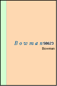 BOWMAN County, ND ZIP Code Map