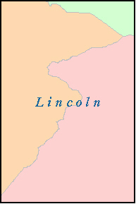 LINCOLN County, NM ZIP Code Map