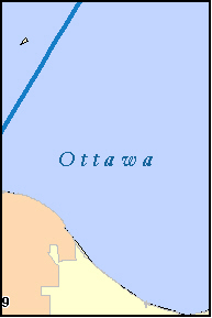 OTTAWA County, OH ZIP Code Map