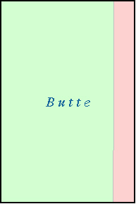 BUTTE County, SD ZIP Code Map
