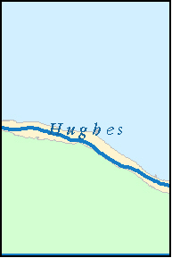 HUGHES County, SD ZIP Code Map