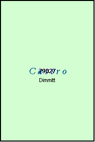 CASTRO County, TX ZIP Code Map
