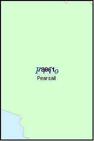 FRIO County, TX ZIP Code Map