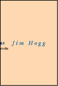 JIM HOGG County, TX ZIP Code Map