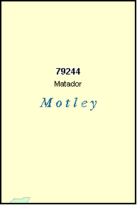 MOTLEY County, TX ZIP Code Map