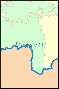 DAGGETT County, UT ZIP Code Map