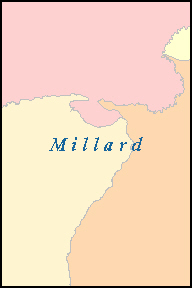 MILLARD County, UT ZIP Code Map