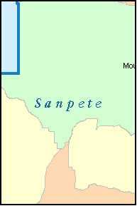 SANPETE County, UT ZIP Code Map