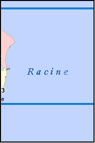 RACINE County, WI ZIP Code Map