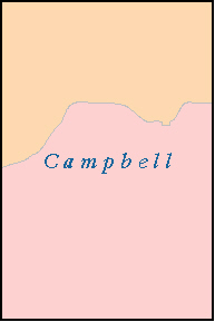 CAMPBELL County, WY ZIP Code Map