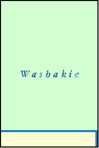 WASHAKIE County, WY ZIP Code Map