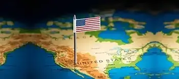 ZIP Code Database mapping visualization of the United States of America