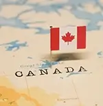 Canadian Postal Code Database mapping visualization of Canada