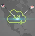 ZIP Code API mapping visualization