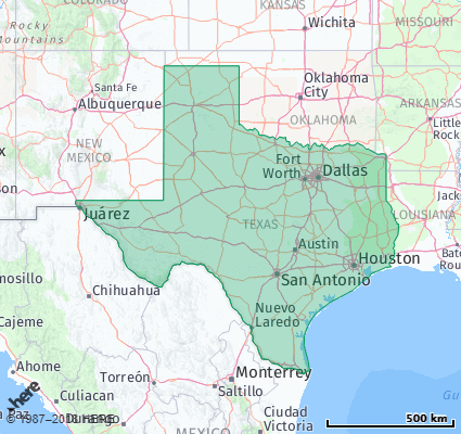 Listing Of All Zip Codes In The State Of Texas