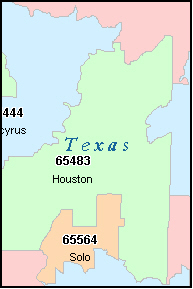 Missouri Zip Code Map