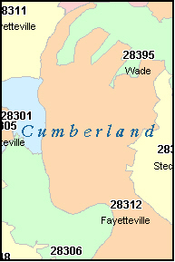 Fayetteville Nc Zip Code Map