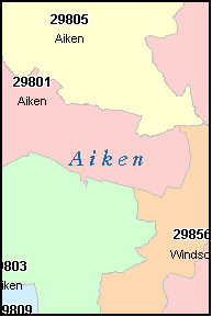 Aiken Sc Zip Codes