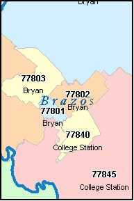 Campus Map Bryan Tx Zip Code Map
