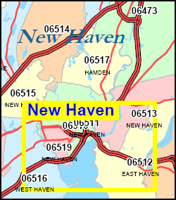 Hamden Ct Zip Code Map Map Zip Code Map Connecticut